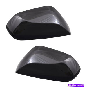 US~[ 2016-2019̃yAZbgTCh~[Jo[g^vEX2017-2020vEXvC Pair Set Side Mirror Covers for 2016-2019 Toyota Prius 2017-2020 Prius Prime
