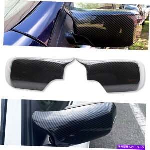 US~[ BMW E46 325i 330iZ_1998-2005̃J[{t@Co[MX^C~[Jo[Lbv Carbon Fiber M Style Side Mirror Cover Cap for BMW E46 325i 330i Sedan 1998-2005