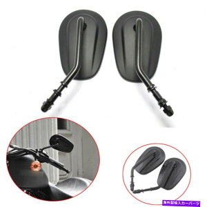 US~[ n[[FLHTCNVbNGNgOCh̃I[goCubNobNr[TCh~[ Motorcycle BLACK Rearview Side Mirrors for Harley FLHTC Classic Electra Glide