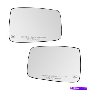 US~[ US 2PCSGNXeA~[KXp[q[gbhLH_Co[TCh_bWRAM 1500 2500 US 2PCS Exterior Mirror Glass Power Heated LH Diver Side for Dodge Ram 1500 2500
