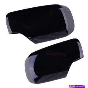 US~[ 1yATChobNr[EBO~[Jo[CAP BMW 3V[YE46ɓKĂ܂ 1Pair Side Rearview Wing Mirror Cover Cap Fit For BMW 3 Series E46