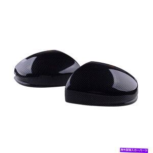 US~[ 1yAJ[{t@Co[ABSTChobN~[Jo[z_tBbgWY2014-18ɃtBbg 1Pair Carbon Fiber ABS Side Rearview Mirror Cover Fit For Honda Fit Jazz 2014-18
