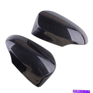 US~[ TCh~[Jo[gLbvL+Rg^J2012-2017ɓKĂ܂ Side Mirror Cover Trim Cap L+R Carbon Fiber Style fit for Toyota Camry 2012-2017