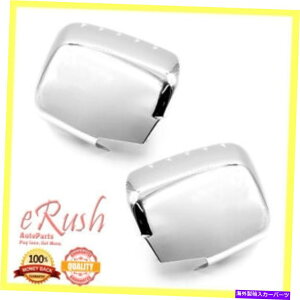 US�~���[ 2006-2014�̃z���_���b�W���C���N�����T�C�h�~���[�t���A�u�X�J�o�[�J�o�[�y�A�t�@�[�X�g FOR 2006-2014 HONDA RIDGELINE CHROME SIDE MIRROR FULL ABS COVERS COVER PAIR FAST�y���s�A���i�z