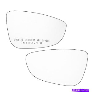 US~[ 09-17 VW CC EOS 16-18 Passat̉EqhCo[TCh~[KX Right Passenger & Left Driver Side Mirror Glass For 09-17 VW CC EOS 16-18 Passat