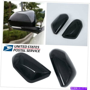 US�~���[ 2 x�J�[�{���t�@�C�o�[���b�NABS�o�b�N�~���[�T�C�h�~���[�J�o�[18�g���^�J���� 2 x Carbon Fiber Look ABS Rearview Mirror Side Mirror Covers For 18 Toyota Camry�y���s�A���i�z