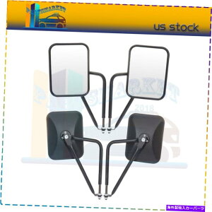 US~[ tBbg1997-2017W[vO[TJ JK JK JK JK CJhAXVFCNv[tTCh~[ Fits 1997-2017 Jeep Wrangler TJ JK JKU CJ Door-less Shake-proof Side Mirrors