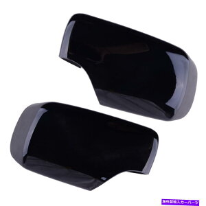 US~[ BMW 3V[YE46ɓKJ[LRTChobN~[Jo[Jo[Lbv Car L & R Side Rearview Wing Mirror Cover Cap Fit For BMW 3 Series E46