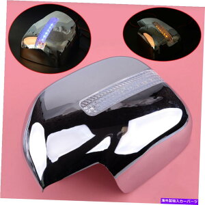 US~[ Lexus lx470g^ɂ҂̍̃NTChobN~[Jo[ Left LED Chrome Side Rearview Mirror Cover fit for Lexus LX470 Toyota