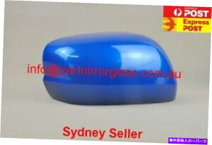 US�~���[ �z���_�W���Y2008-2014�̃~���[�J�o�[�n�E�X�i�E���AAzure Blue�ANo Blinker�j MIRROR COVER HOUSE FOR HONDA JAZZ 2008-2014 (Right SIDE, Azure Blue, NO BLINKER)�y���s�A���i�z