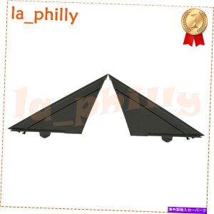 US~[ yAA̍ƉEr[~[gCAOv[ggtBbg2012-2019 fiat 500 Pair Rear Left & Right View Mirror Triangle Plate Trim Fits 2012-2019 FIAT 500