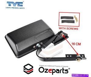 US�~���[ Holden Rodeo Tray Ute 16cm�̒����`�̍����h�A�~���[X1 Rectangular Black Door Mirror X1 For Holden Rodeo Tray Ute 16cm