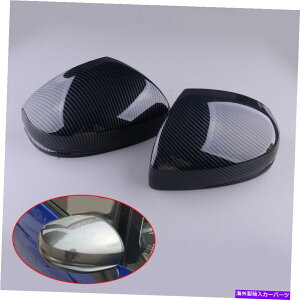 US~[ J[{t@Co[ABSGNXeATCh~[Jo[Lbvz_tBbgWY2014-2018ɃtBbg Carbon Fiber ABS Exterior Side Mirror Cover Cap Fit For Honda Fit Jazz 2014-2018