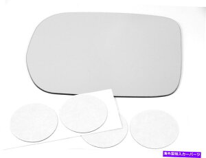 US~[ K03-08pCbghCo[M~[KXYw/ڒ Fits 03-08 Pilot Left Driver Heated Mirror Glass Lens w/ Adhesive