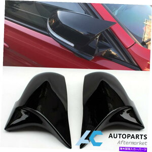 US~[ BMW F20 F21 F30 F32 F36 M2̃yAOXubNM3X^C~[Jo[Lbv Pair Gloss Black M3 Style Mirror Cover Caps for BMW F20 F21 F30 F32 F36 M2