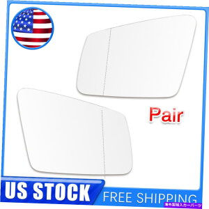 US~[ ZfXW204 W212 W221̌xt̃z_[Mw/z_[tTCh~[KX Side Mirror Glass W/Holder heated W/warning Words FOR Mercedes W204 W212 W221
