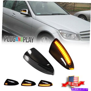 US�~���[ �����Z�f�X�x���cW164 ML350 ML450 ML500��2X LED�_�C�i�~�b�N�T�C�h�~���[�M�����C�g 2x LED Dynamic Side Mirror Signal Light For Mercedes Benz W164 ML350 ML450 ML500�y���s�A���i�z