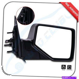 US~[ 蓮܂肽݋qubNeNX`TChr[~[tBbg2006-11tH[hW[ Manual Folding Passenger Black Texture Side View Mirror Fits 2006-11 Ford Ranger