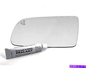 US�~���[ 10-19 mkt�̃G�b�`���O���ꂽ���p�A�C�R���t�����h���C�o�[�~���[�K���X�����Y�ǂݎ��ڍ� Left Driver Mirror Glass Lens w/Etched Blind Spot Icon for 10-19 MKT Read Detail