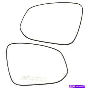US~[ g^RAV4 2013-2018~[OXhCo[Əȑ|yA|M For Toyota RAV4 2013-2018 Mirror Glass Driver and Passenger Side | Pair | Heated