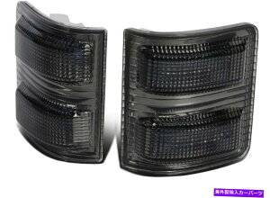 US~[ 08-16̃tH[hX[p[f[eBX[NY~[Amber LEDCgLbgL+R For 08-16 Ford Super Duty Smoke Lens Mirrors Amber LED Light Kit L+R Replacement