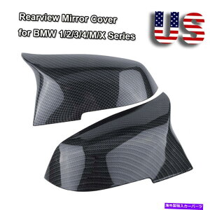 US~[ BMW F20 F21 F30 F34 E84ɓKyAJ[{t@Co[hATCh~[Jo[Jo[Jo[Lbv Pair Carbon Fiber Door Side Mirror Cover Caps Fit For BMW F20 F21 F30 F34 E84