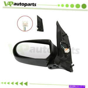 US~[ tBbg00-04}c_MPVTCh~[ubN}jAtH[hp[~[ Fits 00-04 MAZDA MPV Left Side Mirror Black Manual Fold Power Mirror Adjustment
