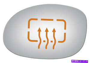 USミラー 2001-2010の新しいフラットドライバーサイド交換ミラーグラスクライスラーPTクルーザー New Flat Driver Side Replacement Mirror Glass For 2001-2010 Chrysler PT Cruiser