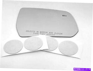 US�~���[ VAM��17-19 GM Acadia Right Pass Mirror Glass Lens w/Blindspot�A�C�R��w/Adhesiv�ɓK������ VAM Fits 17-19 GM Acadia Right Pass Mirror Glass Lens w/BlindSpot Icon w/Adhesiv