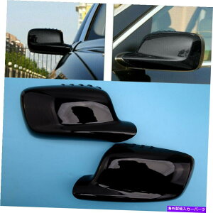 US~[ 2xhATChEBO~[Jo[CAP BMW 3 7V[YE46 E65 E66 E67ɓKĂ܂ 2x Door Side Wing Mirror Cover Cap Fit for BMW 3 7 Series E46 E65 E66 E67