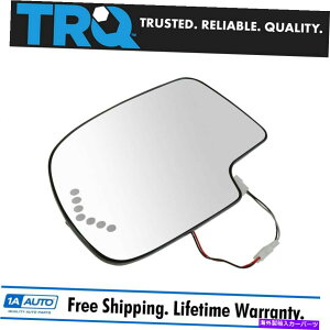 US~[ TRQM~[KX^[VOitV{[GMCLfbNp̎LH TRQ Heated Mirror Glass Turn Signal w/o Auto Dimming LH for Chevy GMC Cadillac