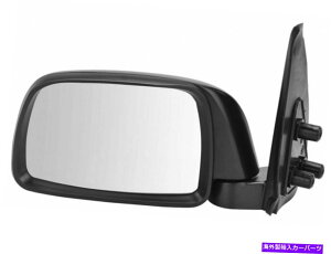 USミラー 1995年-2000タコマドアミラー非加熱ブラックドライバーが左側に1320116 For 1995 - 2000 TACOMA Door Mirror Non-Heated Black Driver Left Side TO1320116