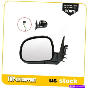 US�~���[ �p���[�t�B�b�g1998-2000�V�{���[�u���U�[/S10�����u���b�N�~���[GM1320185 Power Fits 1998-2000 Chevrolet Blazer/S10 Left Side Black Mirror GM1320185
