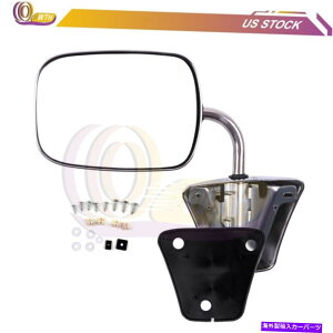 US~[ 1973-19861xN}jA܂肽݋܂͉E 1x Chrome Manual Folding Mirror For 1973-1986 Chevy GMC Left Or Right Side