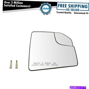 US~[ tH[hF150sbNAbvgbN̂߂̃X|b^[ȑ̉ERHƃ~[OXnew Mirror Glass with Spotter Passenger Side Right RH for Ford F150 Pickup Truck New