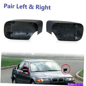 US~[ BMW E39 E46 98-05yAhCo[ȑhA~[obNJo[Lbvp For BMW E39 E46 98-05 Pair Driver Passenger Side Door Mirror Rearview Cover Cap