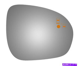 US~[ 2016-2018 FIAT 500X̐Vʖʏ葤~[KX New Convex Passenger Side Replacement Mirror Glass For 2016-2018 Fiat 500X