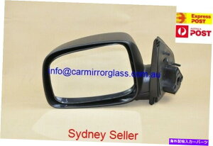 US~[ z[ffIRA 2003-2008̐VhA~[iA}jAj NEW DOOR MIRROR FOR HOLDEN RODEO RA 2003-2008 LEFT SIDE (BLACK, MANUAL)