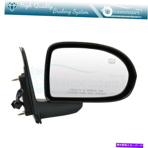 US~[ iEj2007-14̃ubN~[W[vRpXp[M+}jAtH[h+eNX` (Right )Black Mirror For 2007-14 Jeep Compass Power Heated+Manual Fold+Textured