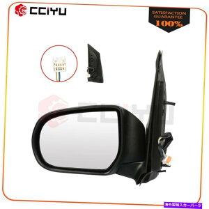 US~[ 2000-2004}c_MPV~[ubNhCo[TChr[p[}jA܂肽ݐ܂肽 Fits 2000-2004 Mazda MPV Mirror Black Driver Side View Power Manual Folding