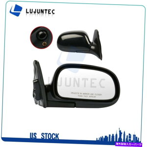 US~[ iEj92-97g^J[ /AE100}jAtH[h+ubNeNX`̃~[tBbg (Right) Mirror Fits For 92-97 Toyota Corolla /AE100 Manual Fold+Black&Textured