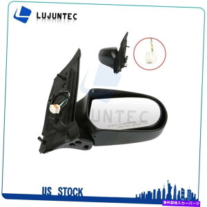 US~[ iEj2000-04}c_MPV}jAtH[hubNeNX`̃TChp[r[~[ (Right) Side Power View Mirror For 2000-04 Mazda MPV Manual Fold Black Textured