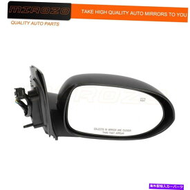 USミラー 2010-2012ダッジキャリバーRHサイドブラック加熱エクステリアミラーのミロゾ MIROZO For 2010-2012 DODGE CALIBER RH Side Black Heated Exterior Mirror