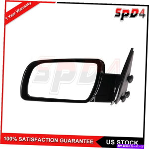 US~[ 1988N1998NGMCV{[sbNAbvTCh~[}jAtH[h}jAubN~[ For 1988-1998 GMC Chevy Pickup Left Side Mirror Manual Fold Manual Black Mirror