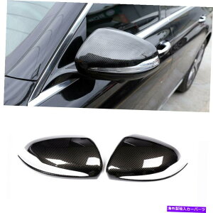 US~[ J[{t@Co[J[TChAr[~[xcC E S GLCNX̃Jo[ Carbon Fiber Color Side Rear-view Mirror Decorate Cover For Benz C E S GLC Class