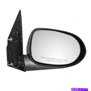 US�~���[ 2007-2012 Caliber 5115036AC�̏�q�T�C�h�}�j���A���~���[�e�N�X�`���[�u���b�N Passenger Side Manual Mirror Textured Black for 2007-2012 Caliber 5115036AC�y���s�A���i�z