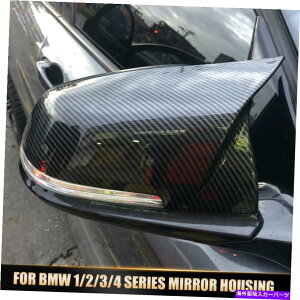 US~[ 2PCS BMW 3V[YF30 F31 F32 320I 328Ip̃J[{t@Co[TCh~[Jo[Lbv 2PCS Carbon Fiber Side Mirror Cover Caps For BMW 3 Series F30 F31 F32 320i 328i