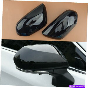 US~[ g^J2018-2020ɓKobNr[TChhAEBO~[Jo[Lbv Rearview Side Door Wing Mirror Cover Cap Fit for Toyota Camry 2018-2020