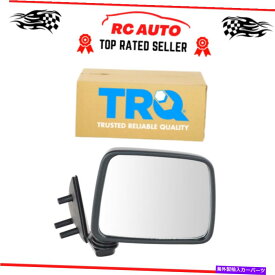 USミラー TRQブラックマニュアルサイドビューミラーパスファインダーD21トラックの右RH TRQ Black Manual Side View Mirror Passenger Right RH For Pathfinder D21 Truck