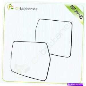 US�~���[ 04-10�t�H�[�hF150�}�[�NLT�p�̃o�b�L���O�v���[�g�~���[�K���X�y�A Power With Backing Plate Mirrors Glass Pair For 04-10 Ford F150 Mark LT�y���s�A���i�z